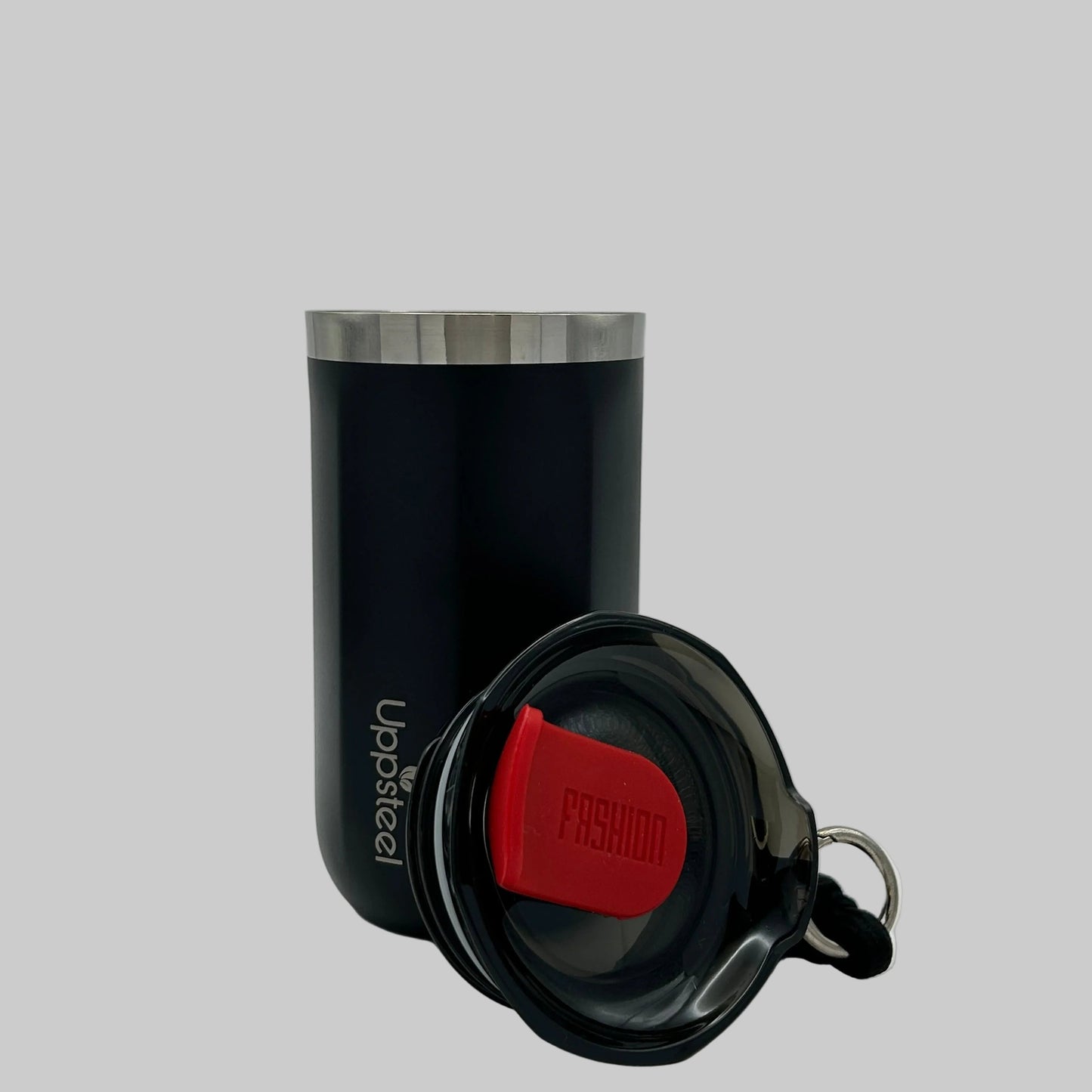 RVS Koffie- & Theebeker 300 ml – Zwart | Warm & Koud