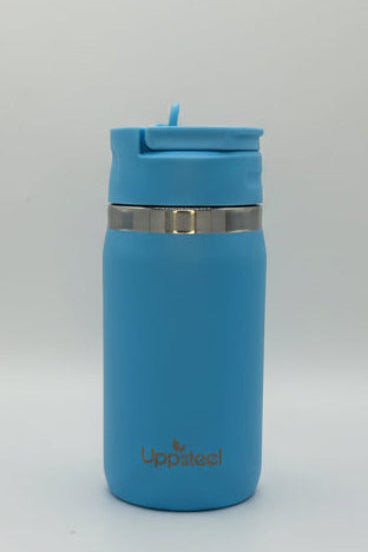 RVS Kinderfles 350 ml – Lichtblauw | BPA-vrij & Antilek