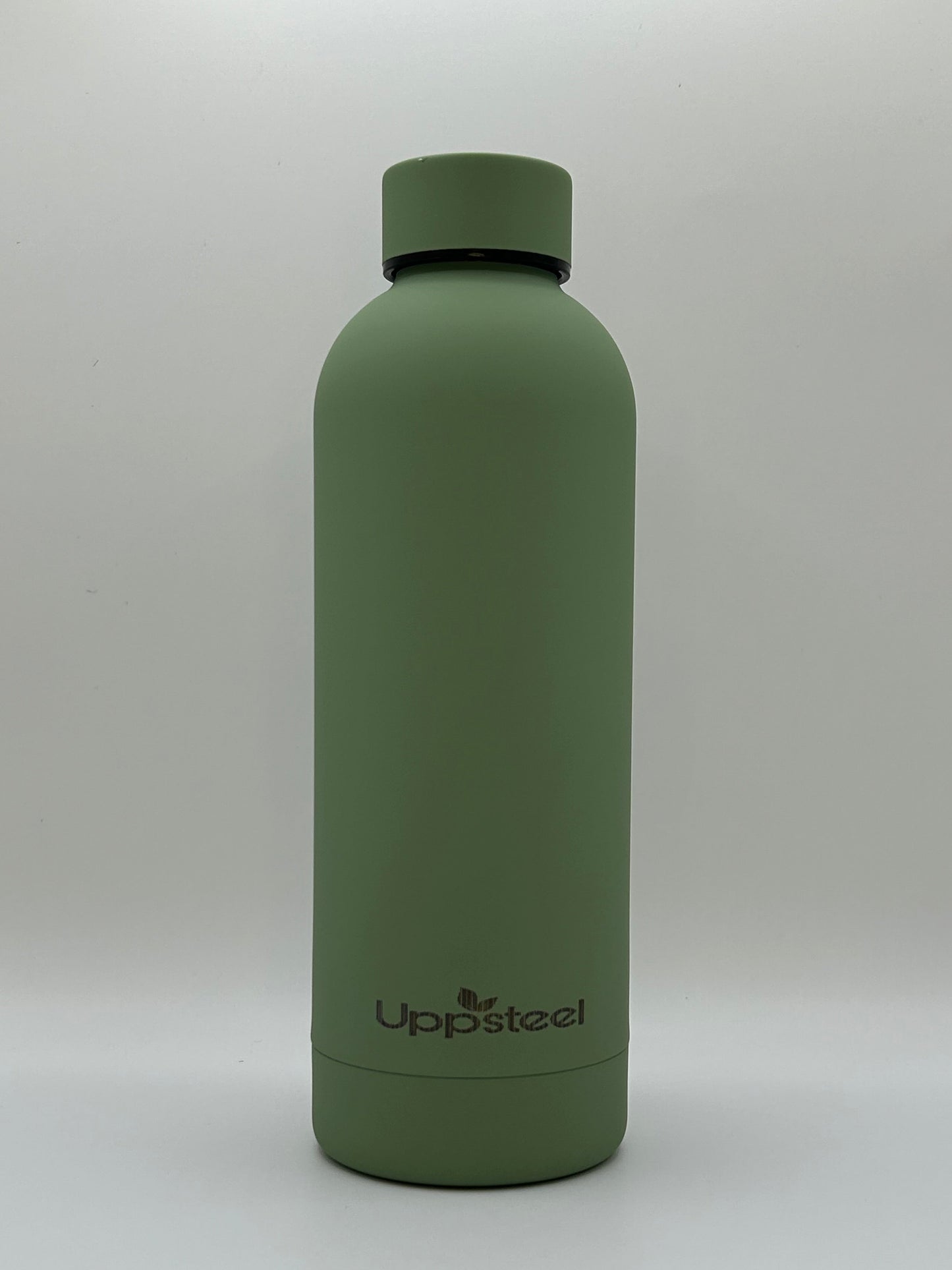 RVS Waterfles 500 ml – Mintgroen | Warm & Koud