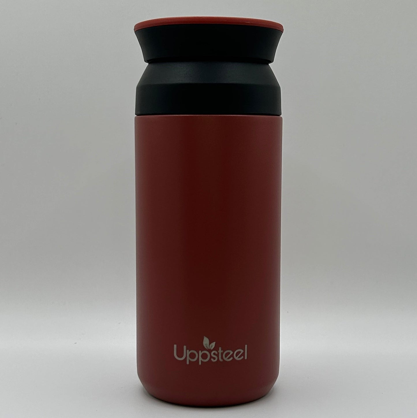 RVS Koffie- & Theebeker 350 ml – Rood | Met 2 Deksels