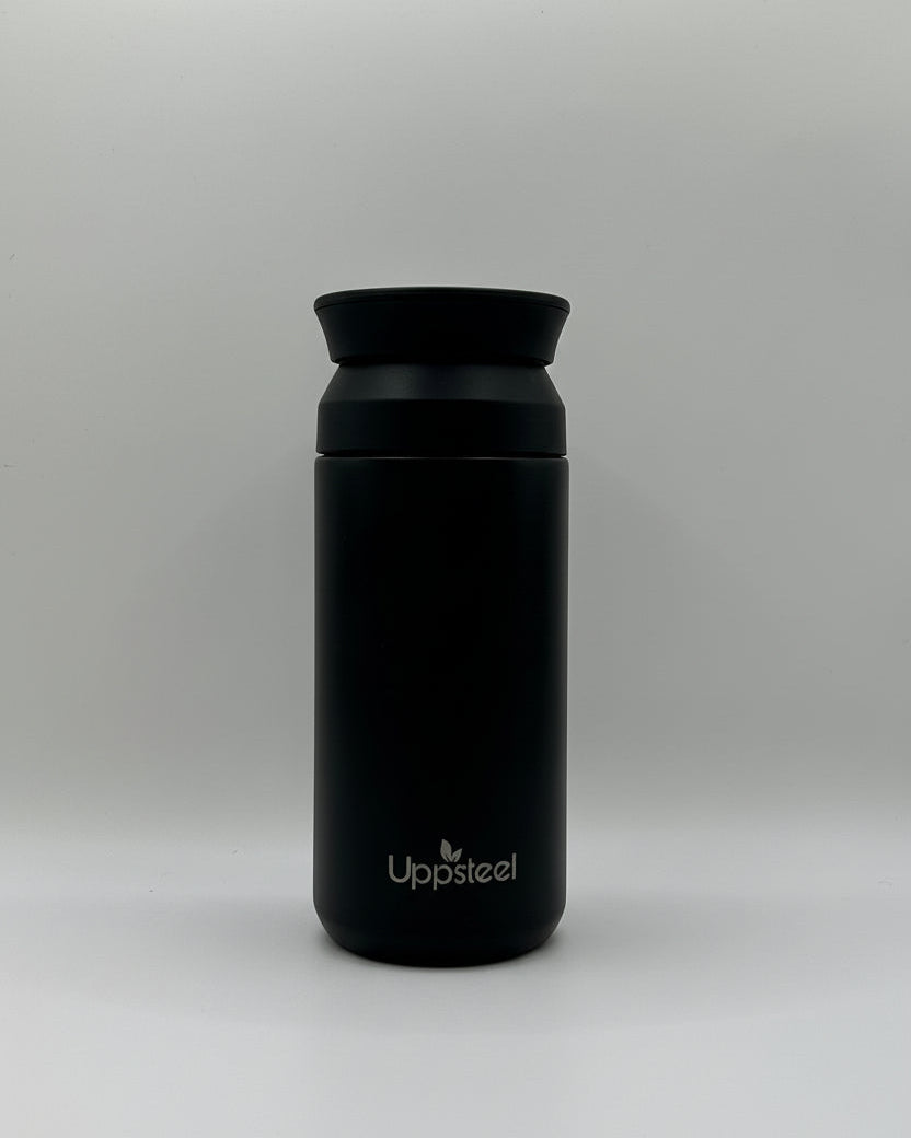 350 ml Koffie/Thee Beker – RVS & BPA-vrij – Met 2 Handige Deksels